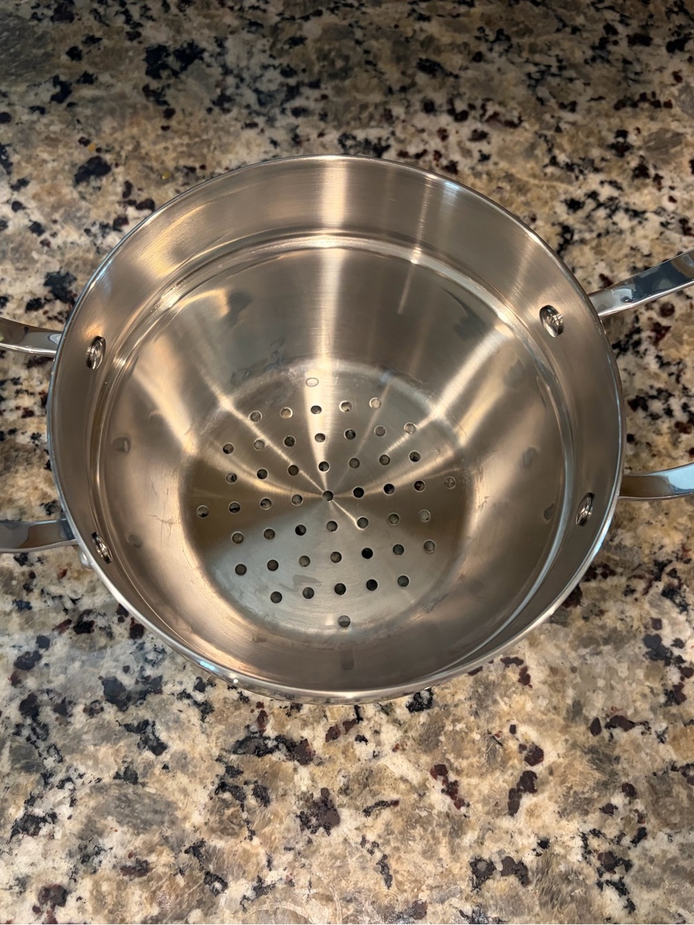 Emerilware by All-Clad 3-Quart Stainless Steel Steamer Insert - Picture 3 of 10